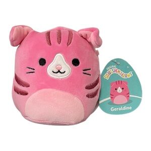 Geraldine Pink Kitty 5” Squishmallow